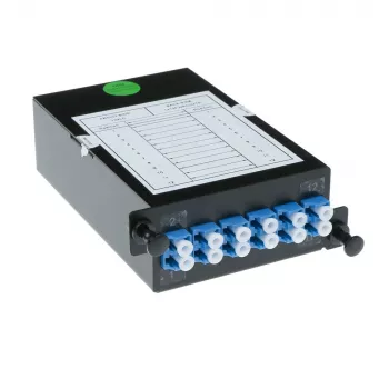 Cassette de distribución de fibra óptica ACT 12 fibras MTP®-MPO Low Loss OS2