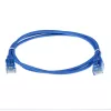 Cable de parcheo slimline para centro de datos ACT azul 7 metros LSZH U/UTP CAT6 con conectores RJ45