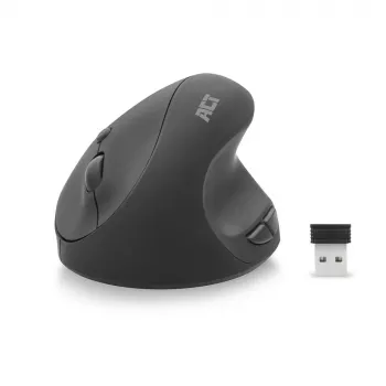 Ratón ACT inalámbrico ergonómico 1600 DPI RF