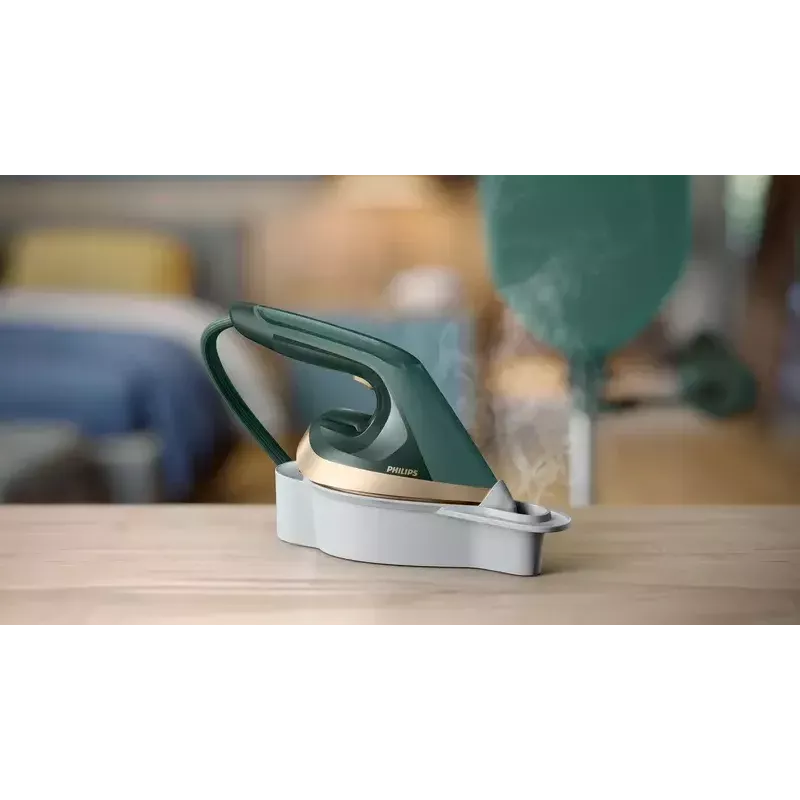 Plancha de vapor vertical Philips AIS6020 1800W, depósito de agua de 1,1L, potencia continua de 45 g/min, boost de 90 g/min, OptimalTEMP
