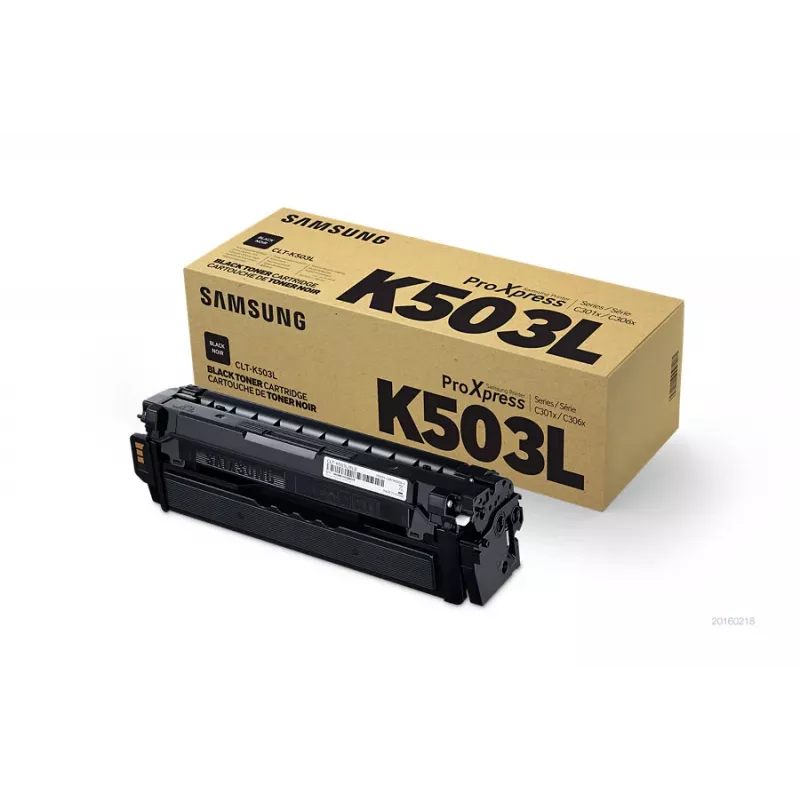 Cartucho de tóner Samsung CLT-K503L 1 unidad original negro