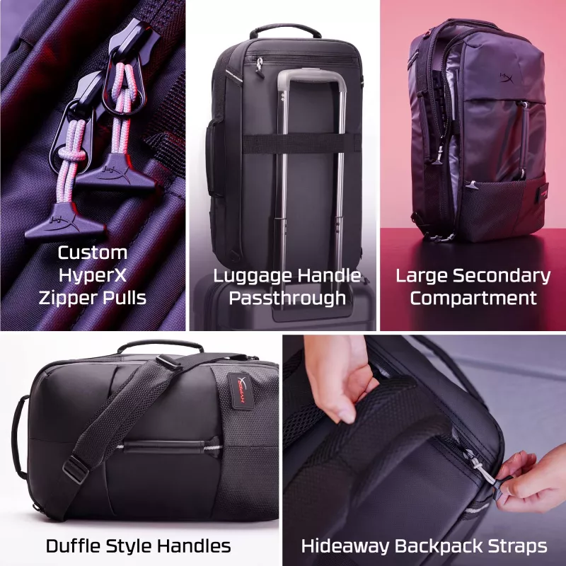 Mochila HyperX Knight, mochila, 907 g