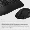 Conjunto de teclado y ratón HP 680 Comfort Dual-Mode, tamaño completo (100%), inalámbrico, RF Wireless + Bluetooth, QWERTY, negro, ratón incluido