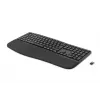 Teclado HP 680 Comfort Dual-Mode, tamaño completo (100%), inalámbrico, RF Wireless + Bluetooth, QWERTY, negro