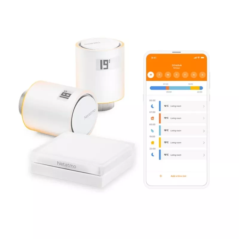 Válvula termostática para radiador Netatmo NVP01-DE Apta para interior