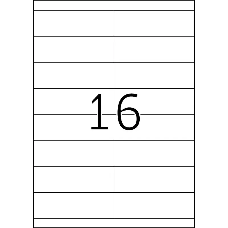 Etiquetas de impresora autoadhesivas HERMA Labels Premium A4 105x33,8 mm