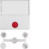 Accesorio para interruptor eléctrico berker 16968989 — blanco, accesorio de montaje para interruptores eléctricos