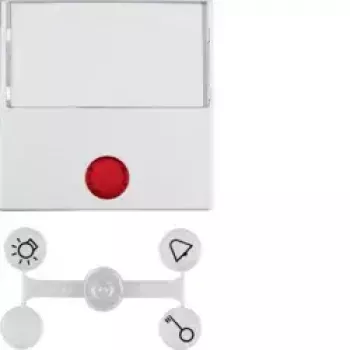 Accesorio para interruptor eléctrico berker 16968989 — blanco, accesorio de montaje para interruptores eléctricos