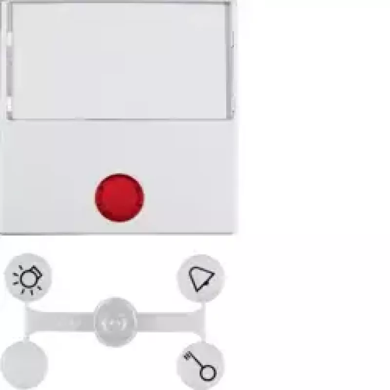 Accesorio para interruptor eléctrico berker 16968989 — blanco, accesorio de montaje para interruptores eléctricos
