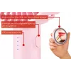 Unold Breezy II Rosa 10 cm Ventilador de mano