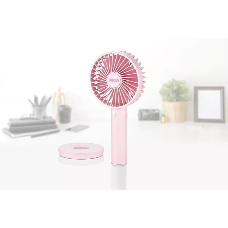 Unold Breezy II Rosa 10 cm Ventilador de mano