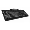 Cherry KC 1000 SC teclado, inglés EE. UU., USB, negro