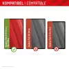 Displex Tablet Glas (9H) para Samsung Galaxy Tab S10 Ultra/S11 Ultra, marco de montaje Eco, irrompible