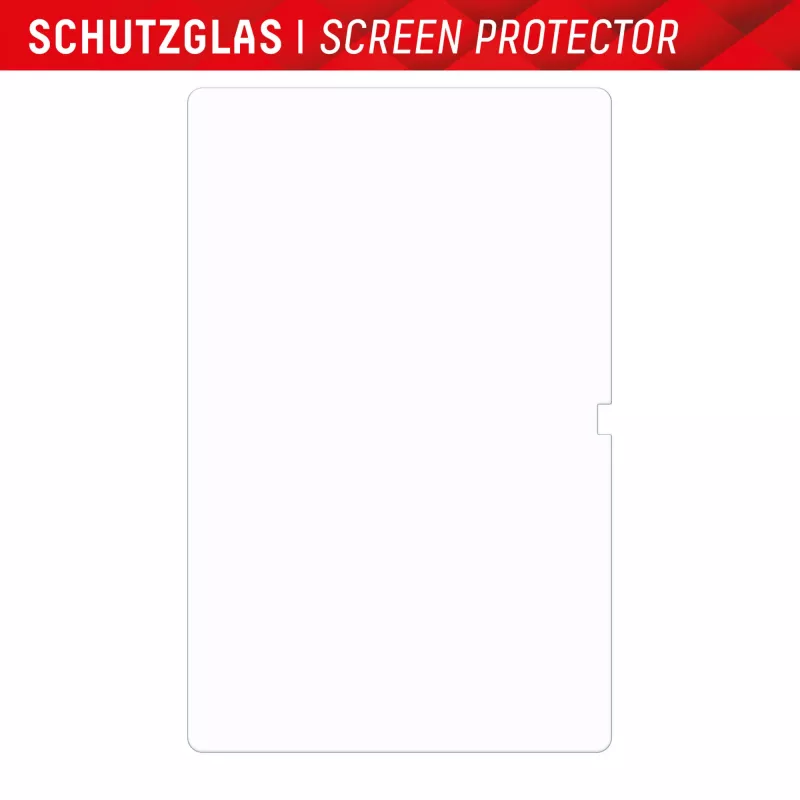 Displex Tablet Glas (9H) para Samsung Galaxy Tab S10 Ultra/S11 Ultra, marco de montaje Eco, irrompible