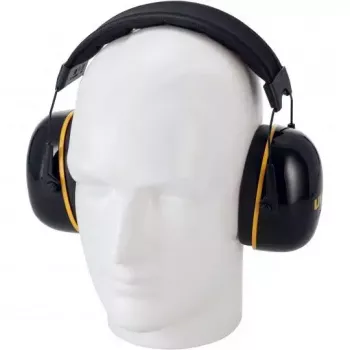 Gafas de seguridad Uvex K20 con patilla de cabeza negro amarillo construcción