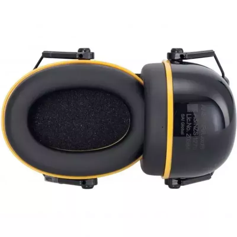 Gafas de seguridad Uvex K20 con patilla de cabeza negro amarillo construcción