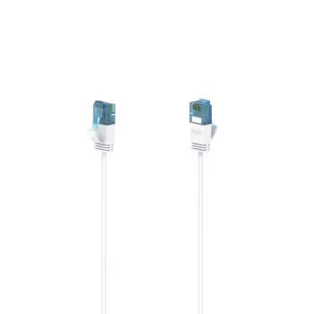 Hama Cable de red Flexi-slim blanco 3 m Cat6a U/UTP (UTP)