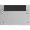 Disipador de CPU SILVERSTONE RAC45-FC-801 compacto ventilador de 80 mm, plateado/negro