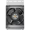 Disipador de CPU SILVERSTONE RAC45-FC-801 compacto ventilador de 80 mm, plateado/negro