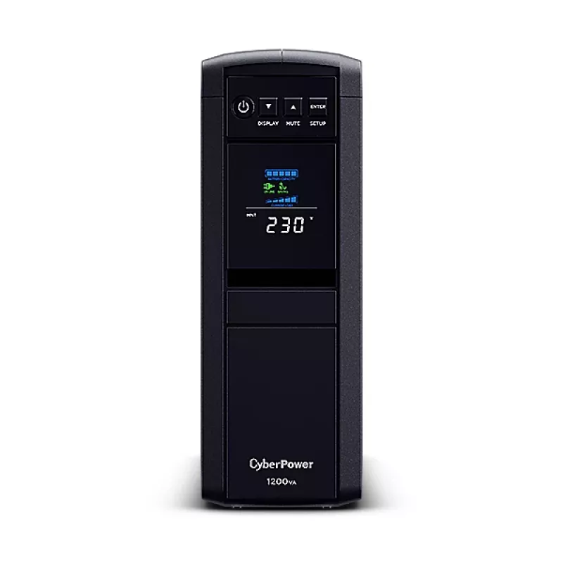 Sistema de alimentación ininterrumpida (SAI) CyberPower CP1200EIPFCLCD Line-Interactive 1,2 kVA 720 W 6 salidas AC