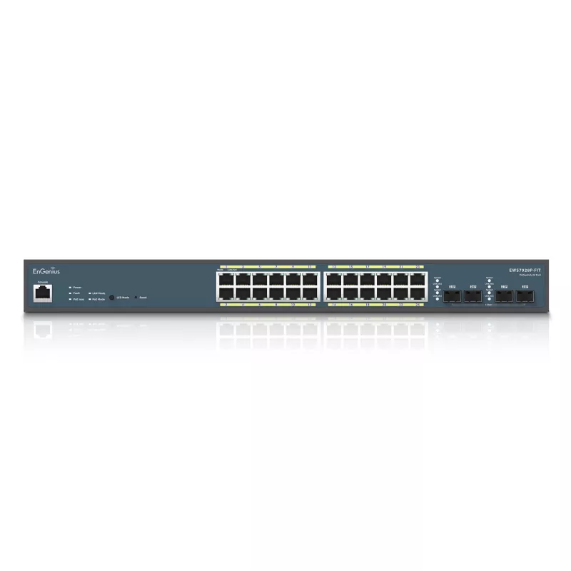 Switch gestionado EnGenius FitSwitch 24 PoE 24x puertos Gigabit Ethernet