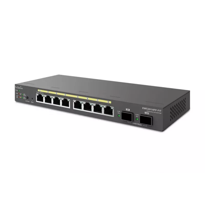 Switch gestionado EnGenius FitSwitch 8 Full PoE 8 puertos Gigabit Ethernet