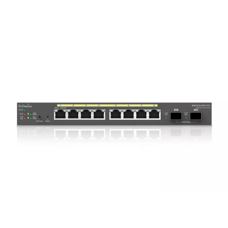 Switch gestionado EnGenius FitSwitch 8 Full PoE 8 puertos Gigabit Ethernet