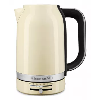 KitchenAid 5KEK1701EAC Hervidor 1,7 L 2400 W negro, crema, acero inoxidable