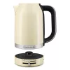KitchenAid 5KEK1701EAC Hervidor 1,7 L 2400 W negro, crema, acero inoxidable