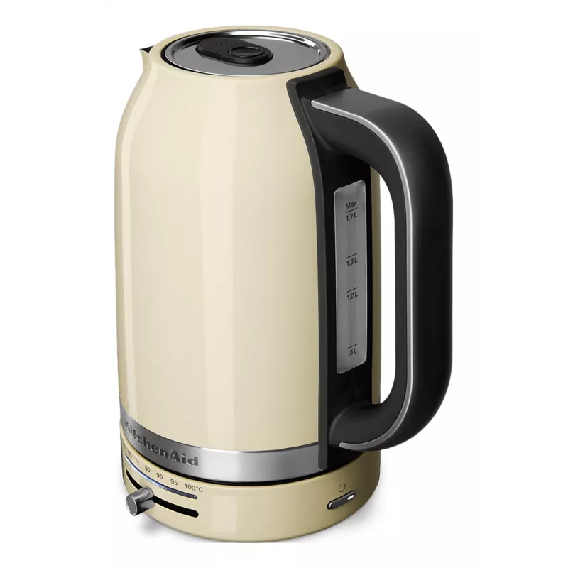 KitchenAid 5KEK1701EAC Hervidor 1,7 L 2400 W negro, crema, acero inoxidable