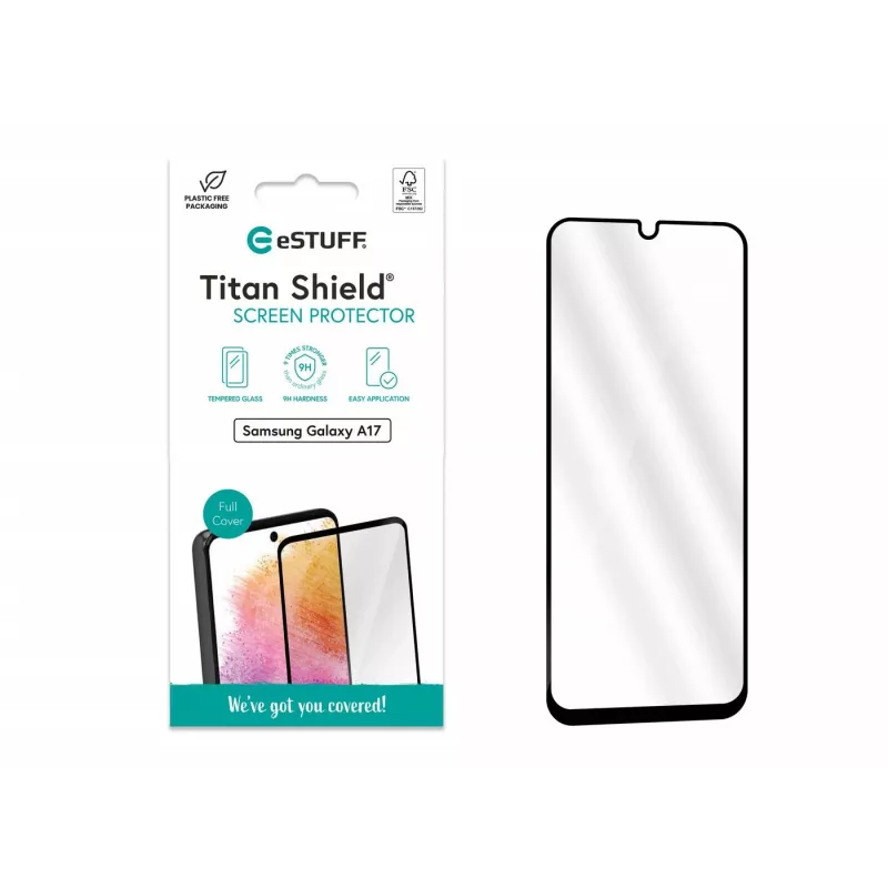 eSTUFF Full Cover protector de pantalla, Samsung Galaxy A17 (ES504123)