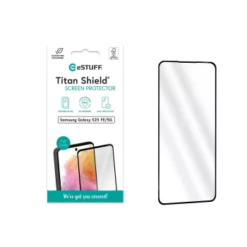 Protector de pantalla eSTUFF para Samsung Galaxy S25 FE ES504124 — cristal templado