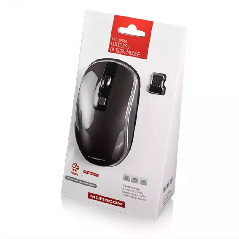Ratón Modecom M-MC-WM101-300 RF inalámbrico