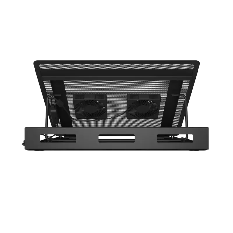 Base refrigeradora para portátil NATEC Tern 2 Plus — 2 ventiladores, para portátiles de hasta 17,3