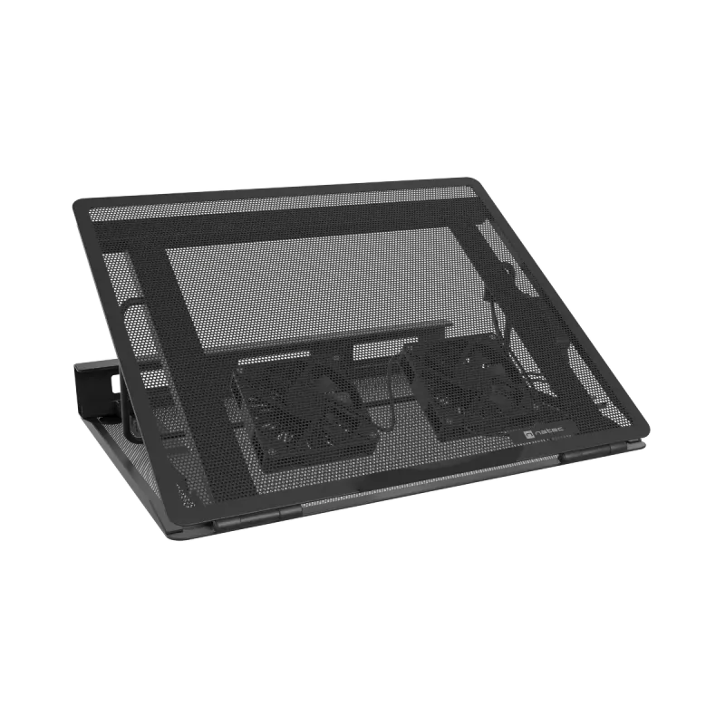 Base refrigeradora para portátil NATEC Tern 2 Plus — 2 ventiladores, para portátiles de hasta 17,3