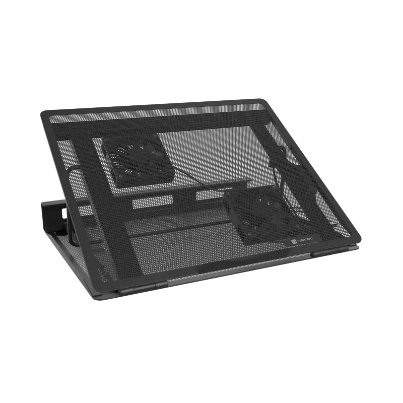 Base refrigeradora para portátil NATEC Tern 2 Plus — 2 ventiladores, para portátiles de hasta 17,3