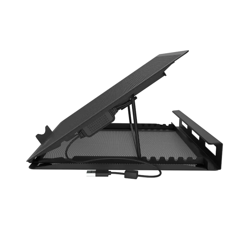 Base refrigeradora para portátil NATEC Tern 2 Plus — 2 ventiladores, para portátiles de hasta 17,3