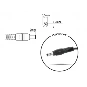 Cargador para portátil MITSU 19V 4,74A (pin 5,5×3,0 mm) compatible con Samsung