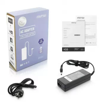 Cargador para portátil MITSU 19V 4,74A (pin 5,5×3,0 mm) compatible con Samsung