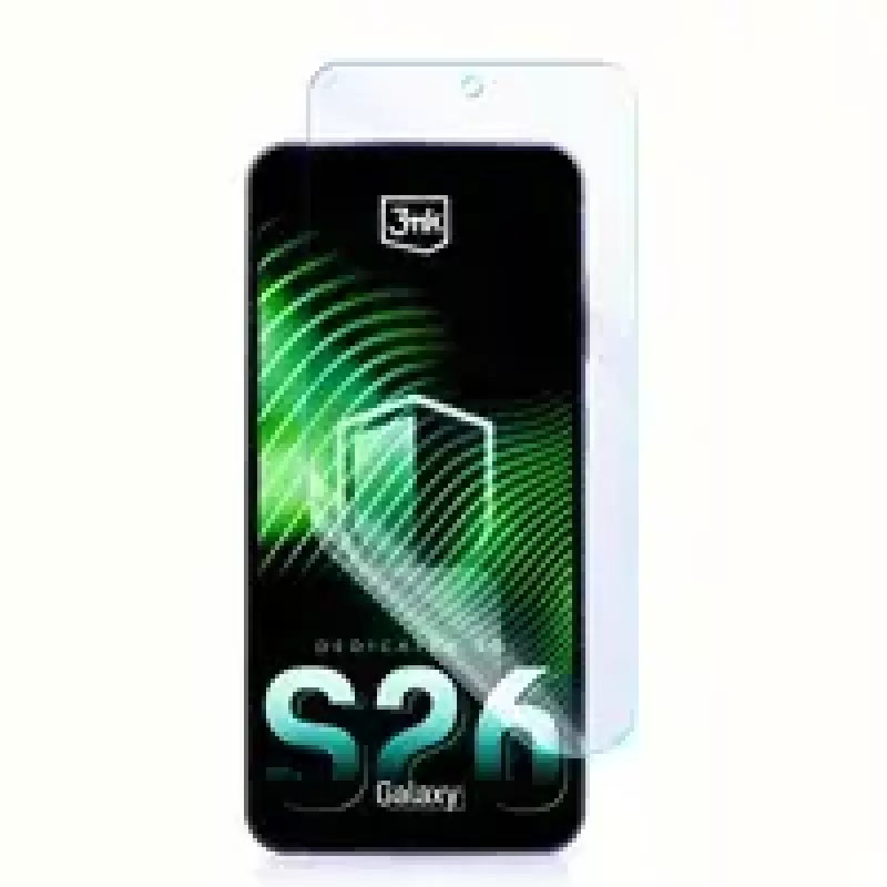 Protector de pantalla de cristal híbrido 3MK FlexibleGlass para Samsung Galaxy S26