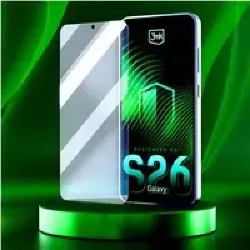 Protector de pantalla de cristal híbrido 3MK FlexibleGlass para Samsung Galaxy S26