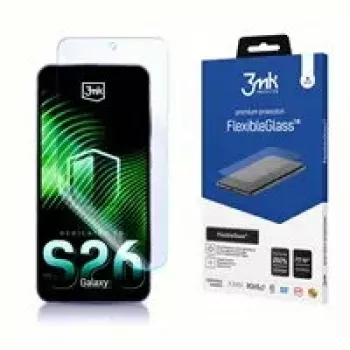 Protector de pantalla de cristal híbrido 3MK FlexibleGlass para Samsung Galaxy S26