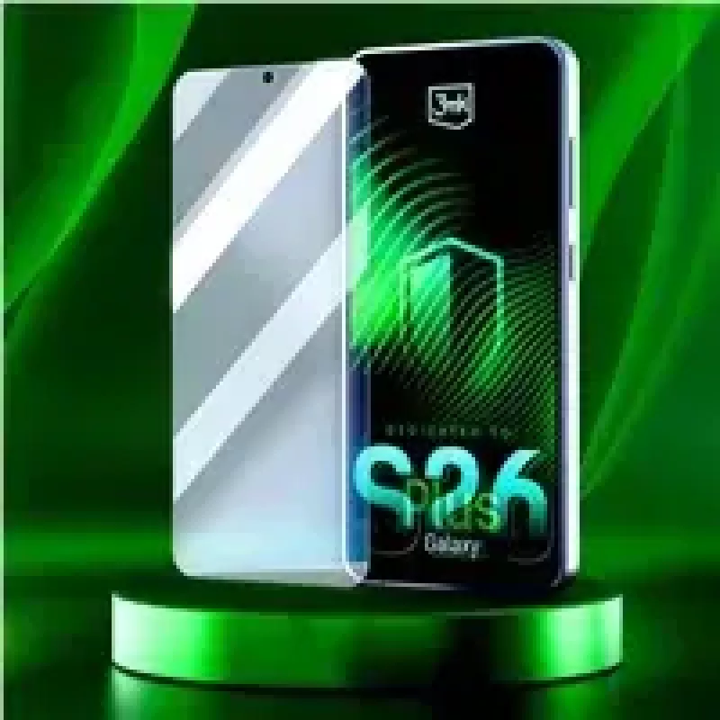 Protector de pantalla híbrido templado 3MK FlexibleGlass para Samsung Galaxy S26+