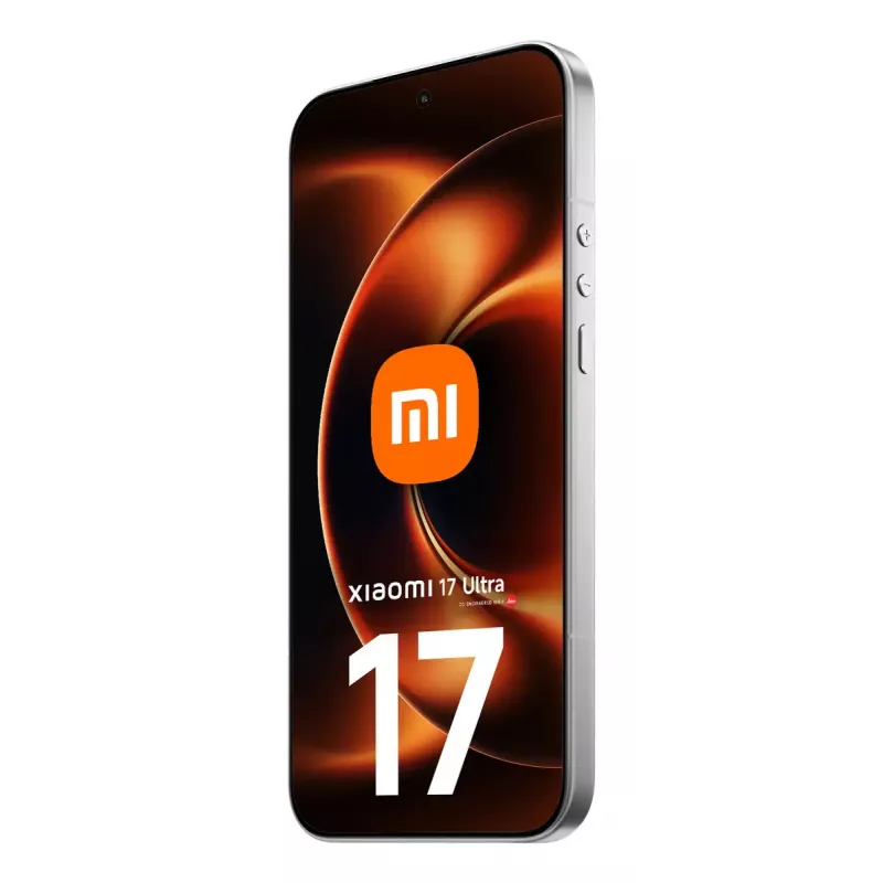 Smartphone Xiaomi 17 Ultra — 6,9 pulgadas (17,5 cm) 2656×1220, Snapdragon 8 Elite Gen 5, 16 GB RAM, 512 GB, 6000 mAh, blanco