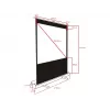 Pantalla de proyección portátil Multibrackets M 16:9 200x112, 90 pulgadas