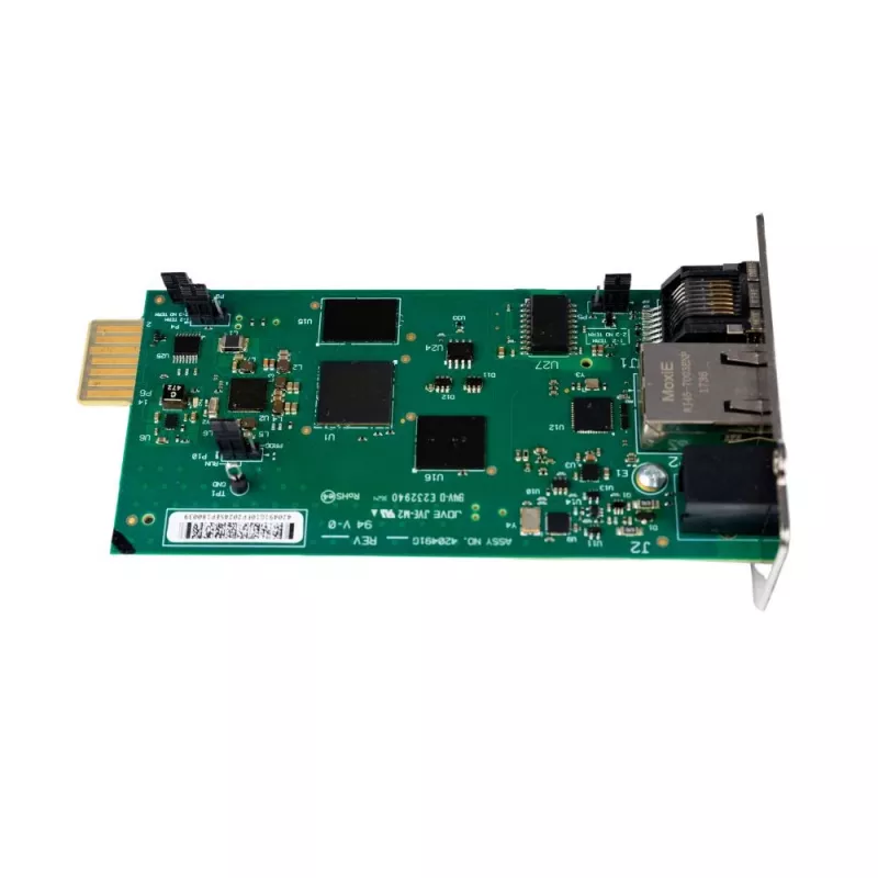 Vertiv Liebert IntelliSlot RDU120 - tarjeta de red, adaptador de monitorización remota, RS-485, puerto USB, certificado de ciberseguridad UL2900-1, 1 Gb Ethernet (RDU120)