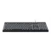 Teclado Trust Primo retroiluminado hogar/oficina USB QWERTY US English negro