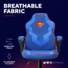 Silla gaming TRUST GXT 703SM REVVO Kids Superman azul – silla gaming para niños, diseño ergonómico, funciones ajustables