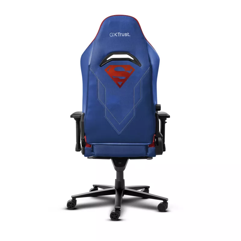 Silla gaming TRUST RUYA PRO GXT721SM Superman — diseño ergonómico, altura ajustable