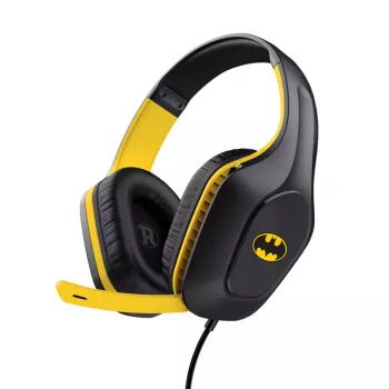 Auriculares con cable TRUST 25783 — over-ear gaming, circumaurales, 20–20.000 Hz, cable de 1,2 m, negro/amarillo